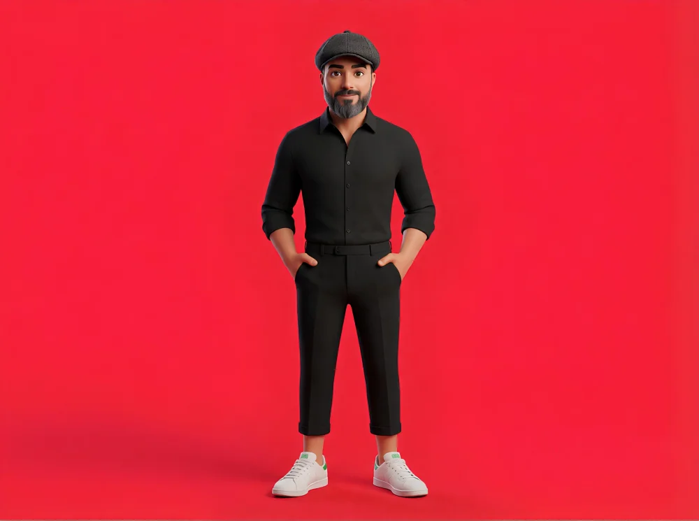 Personnage illustré de la marque dear.oli